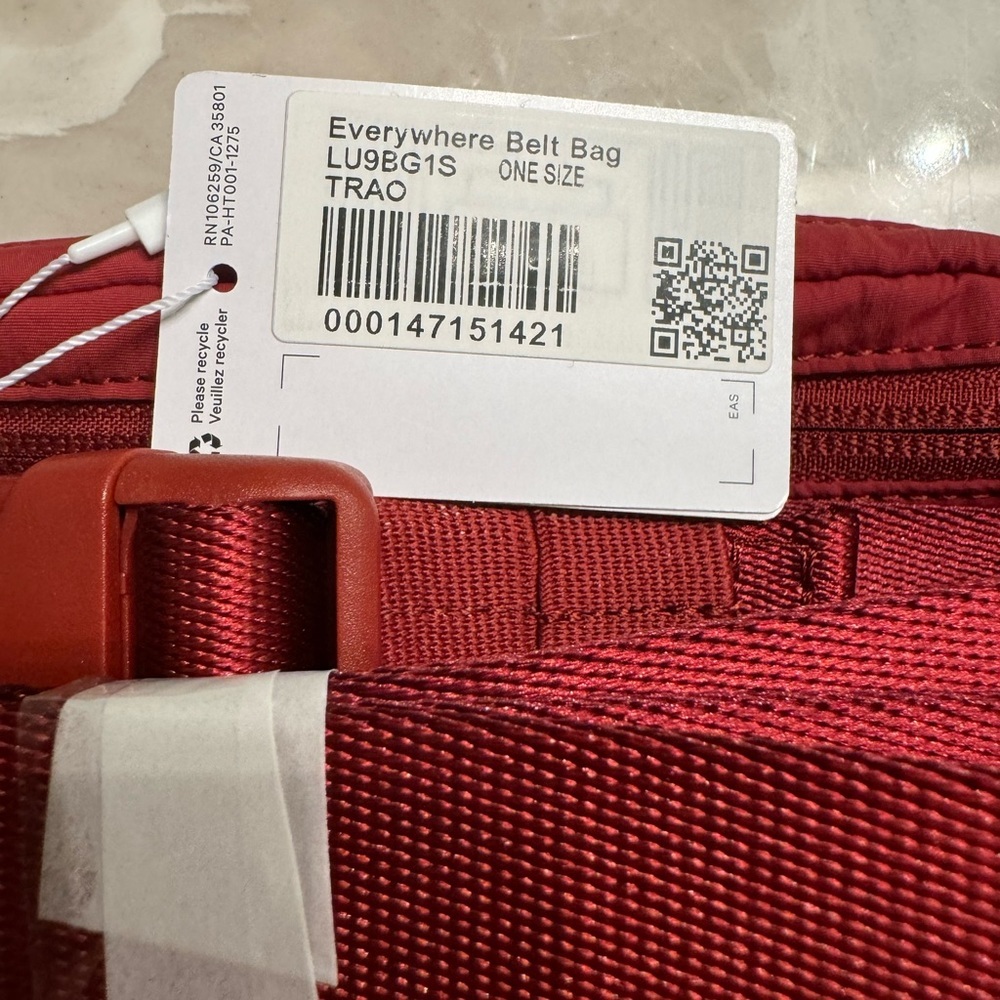 NWT Lululemon Everywhere Belt Bag Terra Orange - Picture 6 of 7